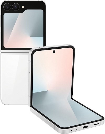 Смартфон Samsung Galaxy Z Flip7 FE 8/128Gb белый 4665299810217 - фото 79360