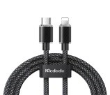 Кабель McDodo USB-C to Lightning 36W CA-3660 Black 4665299810003 - фото 79477