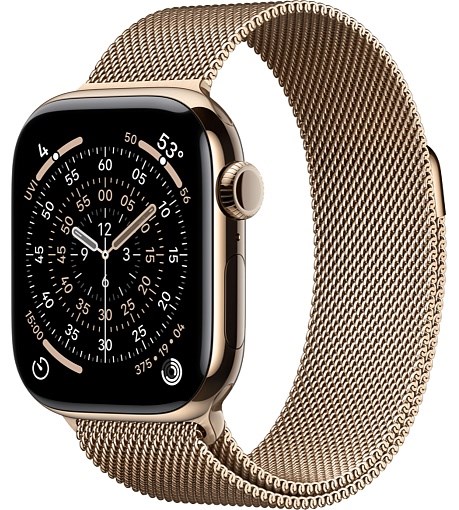 Умные часы Watch S11 46mm Gold Titanium Case with Gold Milanese Loop 4665299810043 - фото 79515