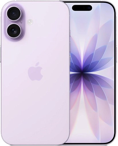 iPhone 17 512Gb Lavender, фиолетовый SIM + eSIM (MG6U4) (Без RuStore) MG6U4 - фото 79558