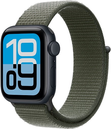 Умные часы Watch SE 3 44mm Midnight Aluminum Case with Forest Sport Loop 4665299810069 - фото 79583