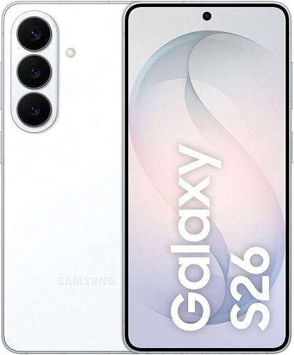 Смартфон Samsung Galaxy S26 12/512Gb белый 4665299810175 - фото 79850