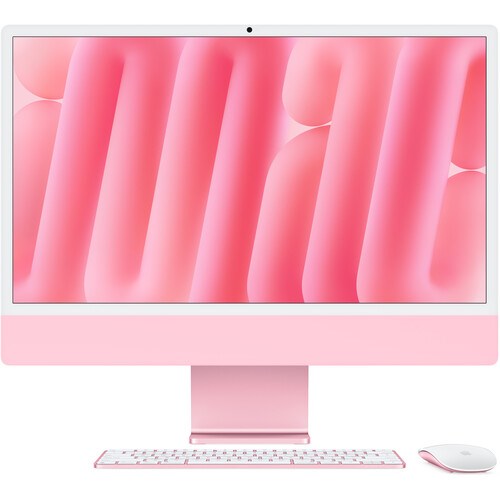 Моноблок iMac 24" 2024 Retina 4,5K (M4 10C CPU, 10C GPU) 16Gb, 512Gb SSD Pink, розовый (MWV53) MWV53 - фото 80126