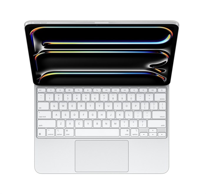 Чехол-клавиатура Magic Keyboard для iPad Pro 13" M4 2024 White, белый (MWR43) MWR43 - фото 80359