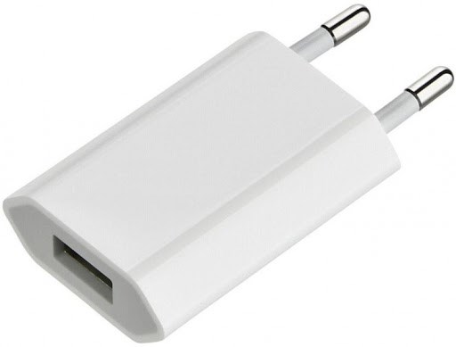 Сетевое зарядное устройство USB Power adapter 5W [MD813ZM/A] (оригинал без коробки) MD813ZM/A(NB) - фото 80406