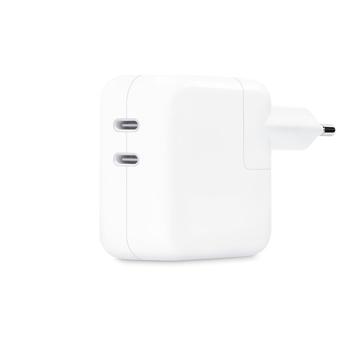 Dual USB-C Port, 35w, белый 4665299808421 - фото 80415