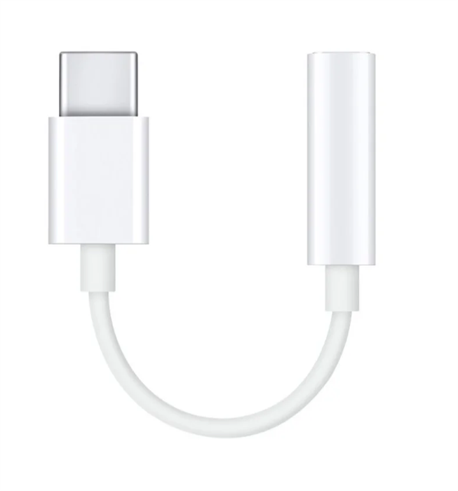 Адаптер USB-C to 3.5mm ORIGINAL (MU7E2) 4665299805436 - фото 80417