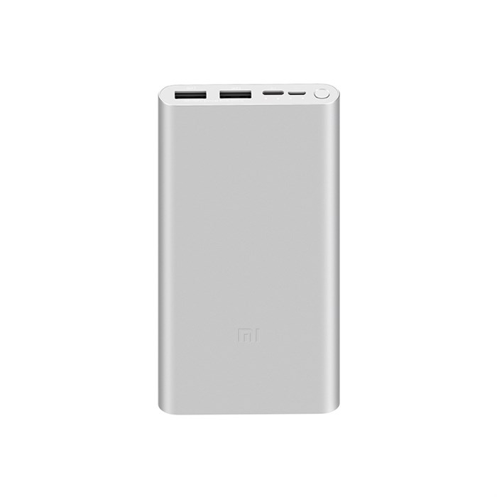 Внешний аккумулятор Xiaomi Mi Power Bank 3 10000mAh/18W/USB-C, Silver, серебристый 4665299805298 - фото 80531