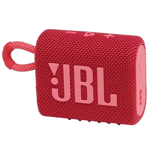 Беспроводная колонка JBL Go 3, красный 4665299808394 - фото 80715