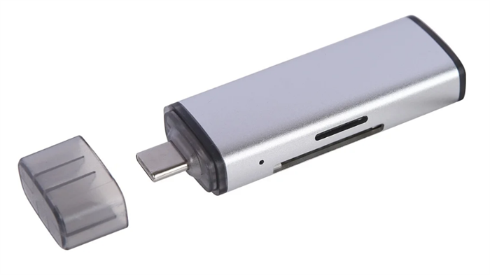 Переходник iNeez USB-C Card Reader 3 в 1 4665299806871 - фото 80716