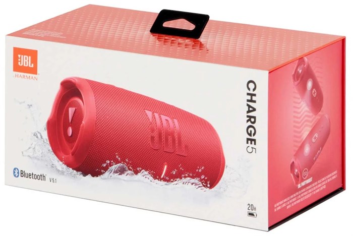 Беспроводная колонка JBL Charge 5, красный 4665299808555 - фото 80723