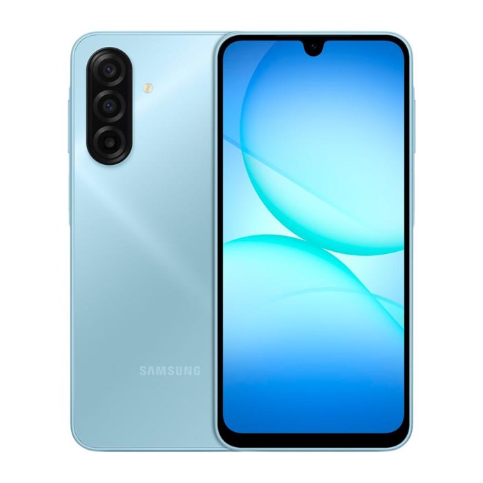 Смартфон Samsung Galaxy A17 4G 4/128Gb Light Blue 4665299810975 - фото 81123