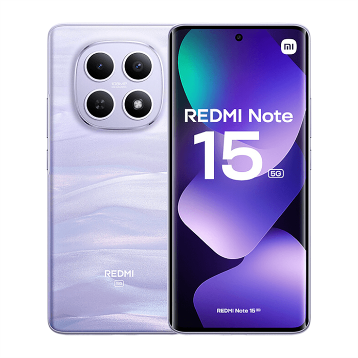 Смартфон Xiaomi Redmi Note 15 5G 8/256Gb Mist Purple 4665299810600 - фото 81359