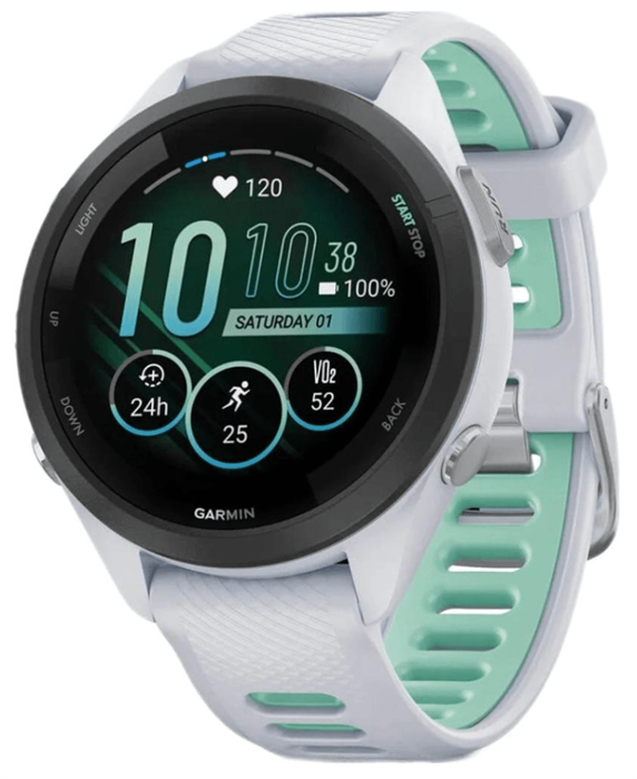 Умные часы Garmin Forerunner 265S Whitestone 010-02810-04 - фото 81828