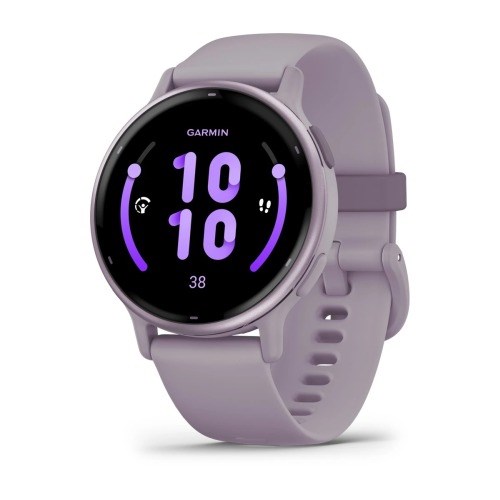 Умные часы Garmin Venu 4 41mm Silver Bezel with Periwinkle Silicone Band 010-03013-01 - фото 81843