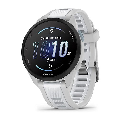 Умные часы Garmin Forerunner 165 Music Mist Gray/Whitestone 010-02863-31 - фото 81845