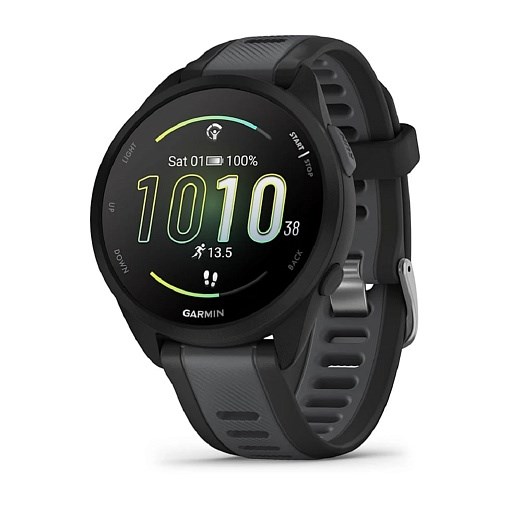 Умные часы Garmin Forerunner 165 Black/Slate Gray 010-02863-20 - фото 81854
