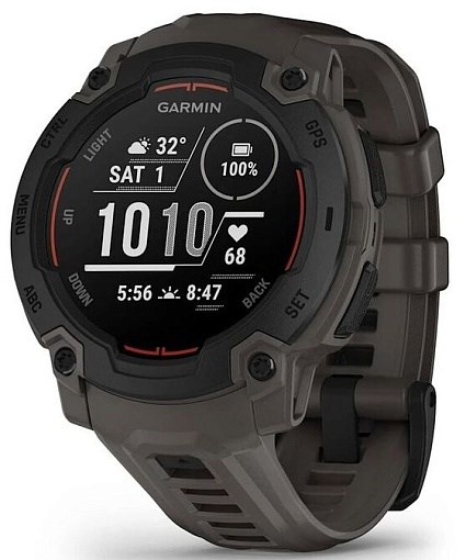 Умные часы Garmin Instinct E 40mm Black Bezel with Charcoal Band 010-02932-00 - фото 81891
