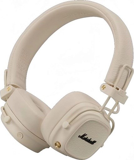 Беспроводные наушники Marshall Major V Cream 4665299811240 - фото 81936