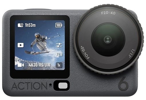 Экшн-камера DJI Osmo Action 6 Adventure Combo Black 4665299811328 - фото 82443