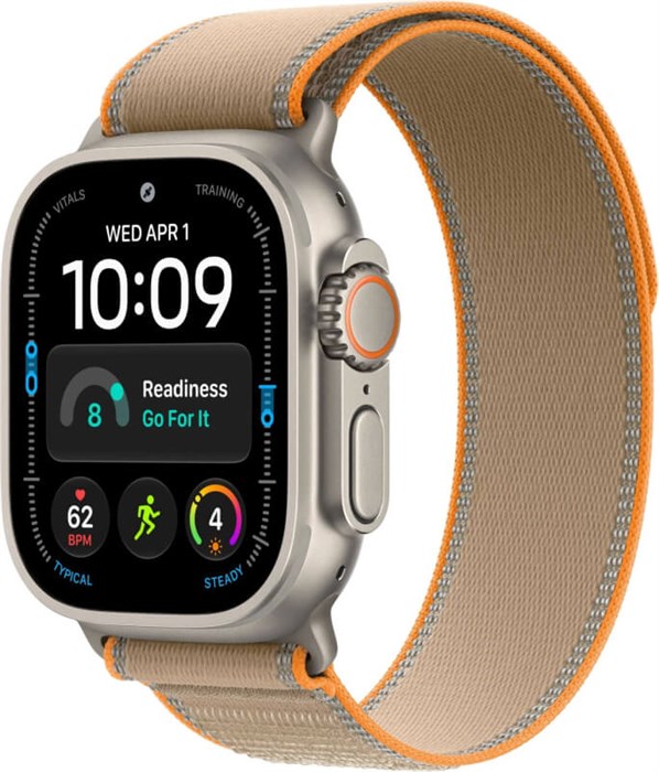 Умные часы Watch Ultra 4 49mm GPS + Cellular Natural Titanium Case with Sand Trail Loop S/M (MJAJ4) MJAJ4 - фото 83186