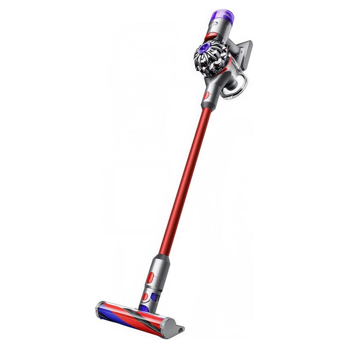 Пылесос Dyson V8 Slim Fluffy SV10K Nickel/Red (Asia) 4665299811498 - фото 84475