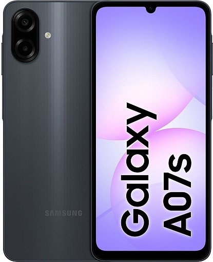 Смартфон Samsung Galaxy A07s 4/64Gb Black P-43619448 - фото 88385