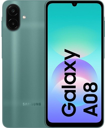 Смартфон Samsung Galaxy A08 4/64Gb Green P-71298187 - фото 88389