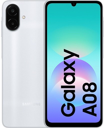 Смартфон Samsung Galaxy A08 4/128Gb Silver P-48464282 - фото 88395