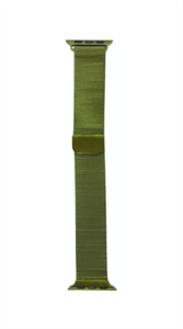 Ремешок для Watch 38/40mm, металлический, миланский сетчатый браслет, зеленый