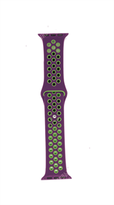 Ремешок для Watch 38/40mm, Nike, фиолетовый/салатовый