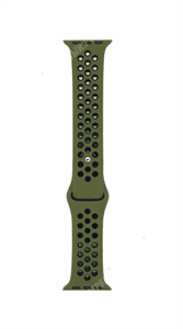 Ремешок для Watch 38/40mm, Nike, оливковый/черный