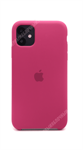 Чехол для iPhone 11 Silicone Case (Pomegranate) Свежий Гранат (OR)