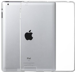 Чехол для iPad 2/3/4 силиконовый, прозрачный