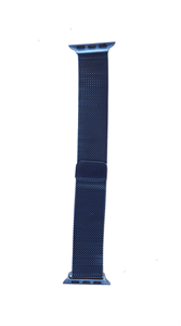 Ремешок для Watch 42/44mm, металлический, миланский сетчатый браслет, темно-синий