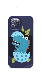 Чехол для iPhone 12 Pro Max Nimmy DIY дракончик, синий