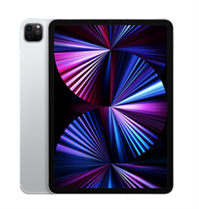 iPad Pro (2021) 11" Wi-Fi + Cellular 256Gb Silver, серебристый (MHW83)