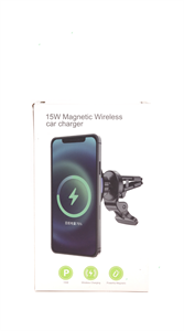 Автомобильный держатель для iPhone 12/12 Pro/12 Pro Max/12 mini, 15W магнитный, черный