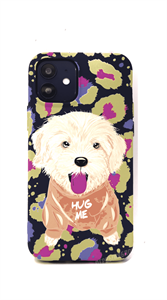 Чехол для iPhone 12/12 Pro силиконовый, Luxo, принты, Собака Hug Me