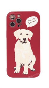 Чехол для iPhone 12 Pro Max силиконовый, Luxo, принты, Собака мечтающая