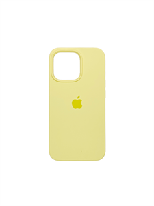 Чехол для iPhone 13 Pro Silicone Case HQ, желтый