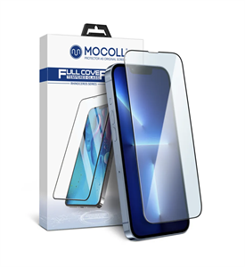Защитное стекло 2.5D для iPhone 13/13 Pro/14 Mocoll (Cерия Rhinoceros), черный