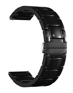 Ремешок LYAMBDA для Apple Watch 42-44-45mm керамический, черный