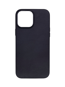 Чехол для iPhone 13 Pro Max KeepHone, кожаный, черный