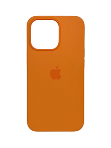 Чехол для iPhone 13 Pro Silicone Case MagSafe, (Marigold), желто-оранжевый (OR)