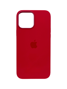 Чехол для iPhone 13 Pro Max, Silicone Case MagSafe, RED (OR)