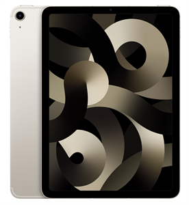iPad Air 10.9 M1 (2022) Wi-Fi + Cellular 64GB Starlight, сияющая звезда (MM6V3)