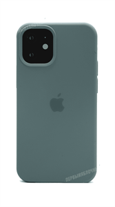 Чехол для iPhone 12 mini Silicone Case HQ, зеленый лес