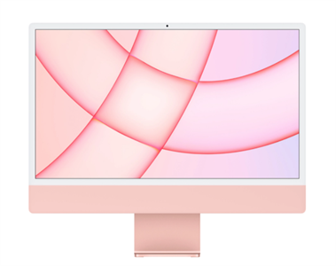 Моноблок iMac 24" Retina 4,5K, (M1 8C CPU, 8C GPU), 8 ГБ, 256 ГБ SSD, розовый (MGPM3)
