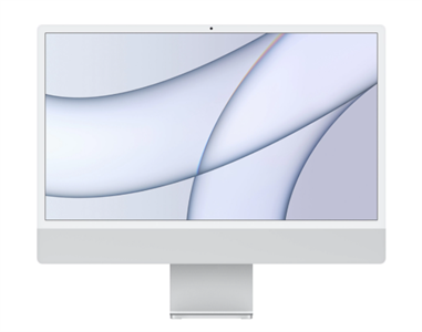 Моноблок iMac 24" Retina 4,5K, (M1 8C CPU, 8C GPU), 8 ГБ, 512 ГБ SSD, серебристый (MGPD3)